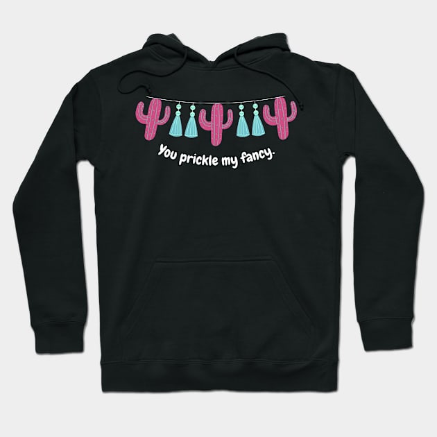 You prickle my fancy (dark background) Hoodie by BigBoyPlants